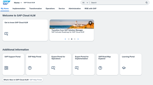 SAP Cloud ALM